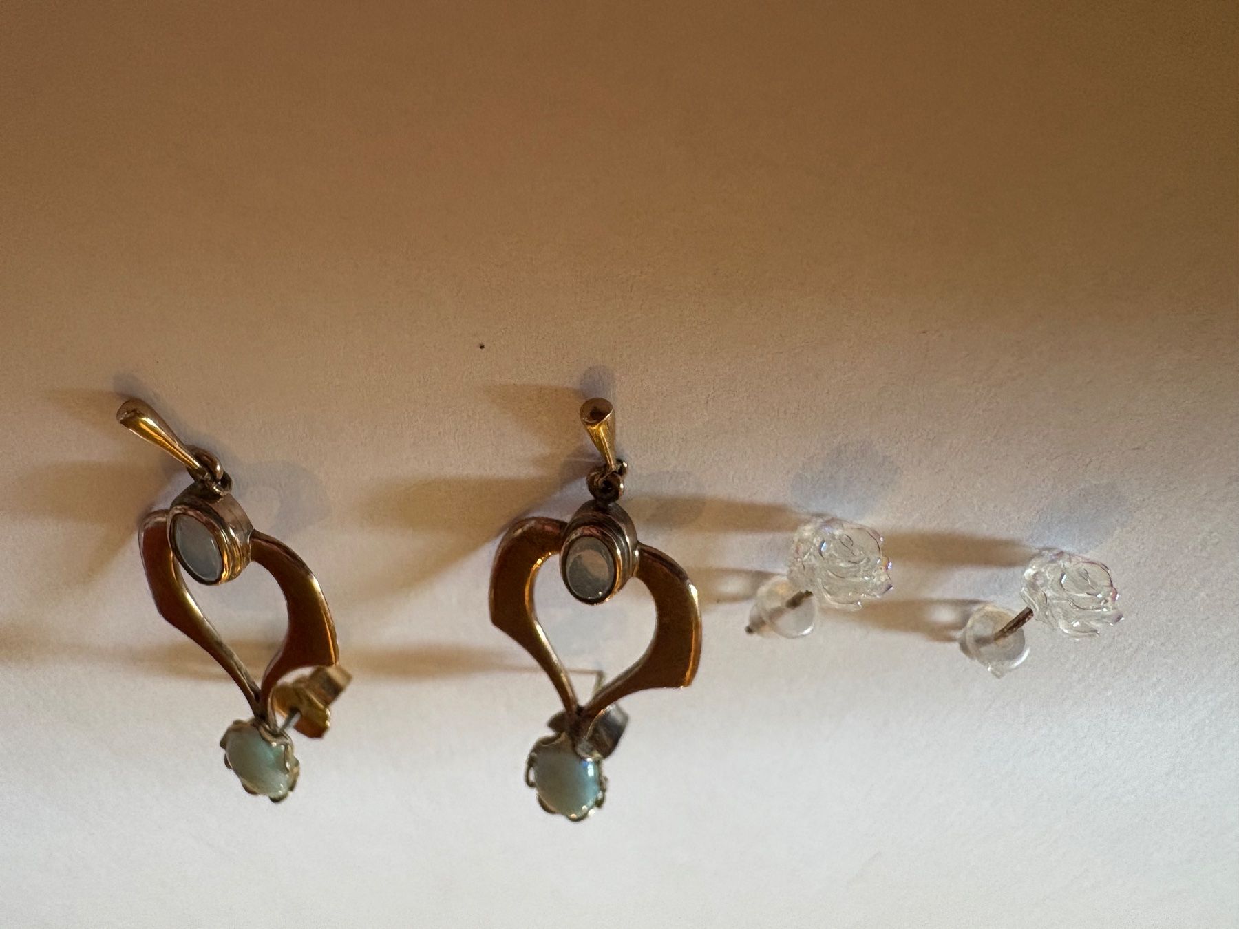 Orecchini pendenti & Orecchini a lobo: Opal Ohrringe 2par – Usato da Murten venduto da Tzaugg 2