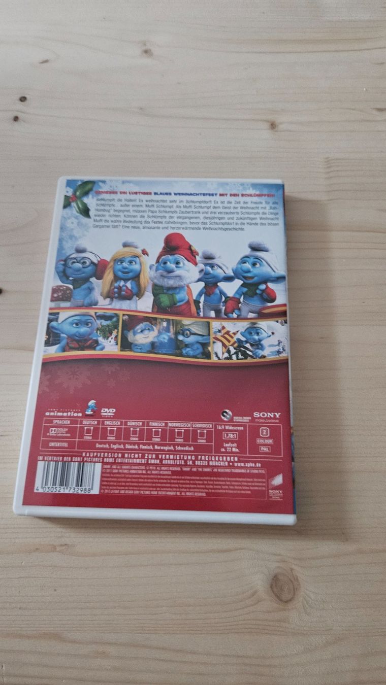 Alle DVDs: Die Schlümpfe - Eine schlümpfige Weihnachtsgeschichte DVD – Gebraucht aus Escholzmatt von _die_Kaempferin 1