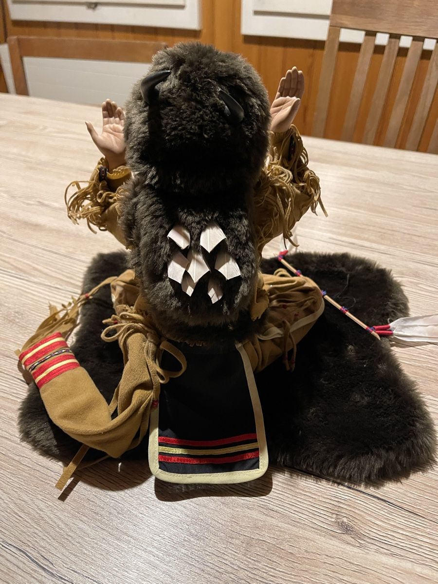 Bambole: Puppe  Indianerhäuptling – Usato da Fahrni b. Thun venduto da ams_56jv 5
