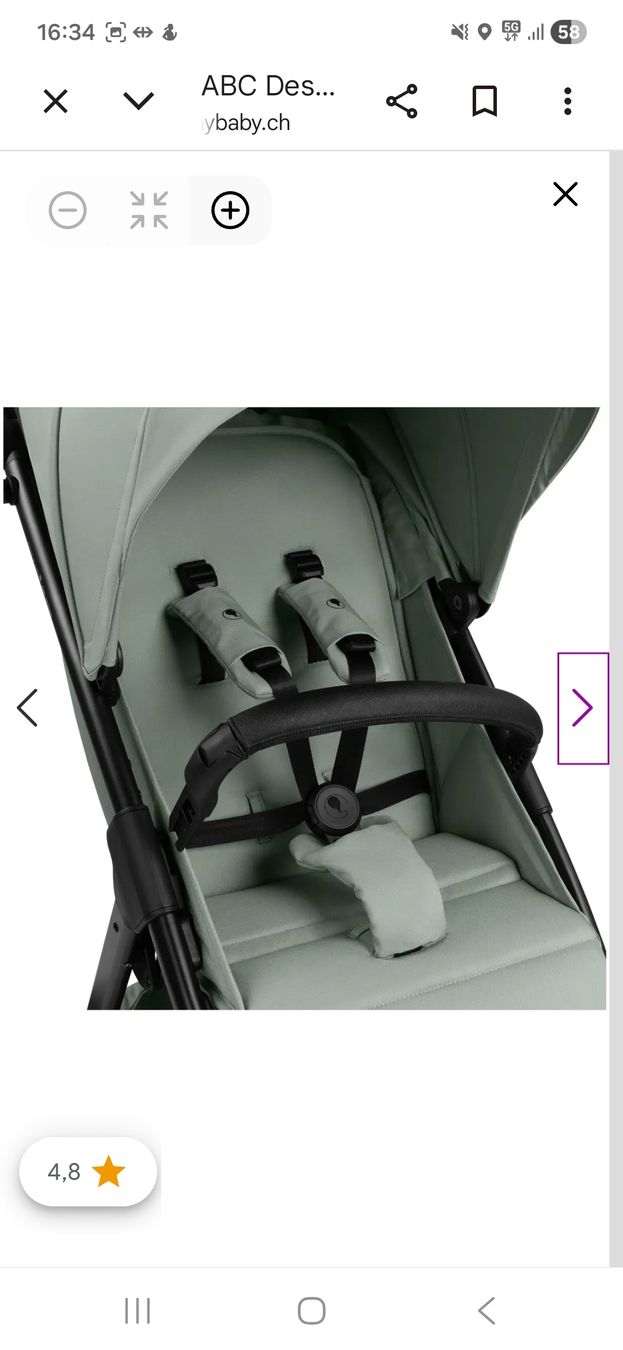 ABC Design Accessori per carrozzine: Buggy Abc design avus 2 air – Nuovo (secondo la descrizione) da Volketswil venduto da c_k-m 6