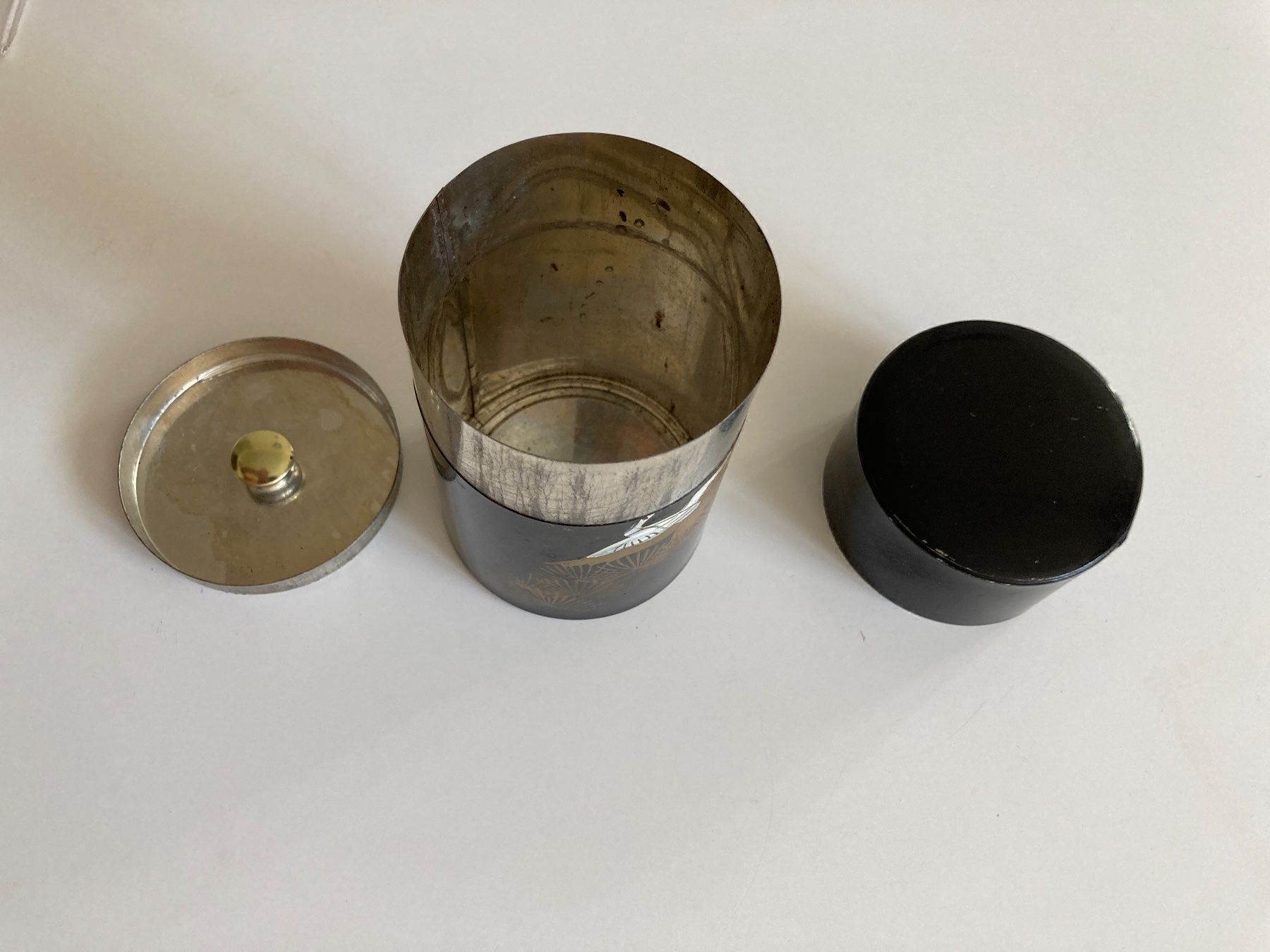 Zuccheriere: Blech - Büchse mit 2 Deckel.  Dose – Usato da Zürich venduto da Chaeffeler 3
