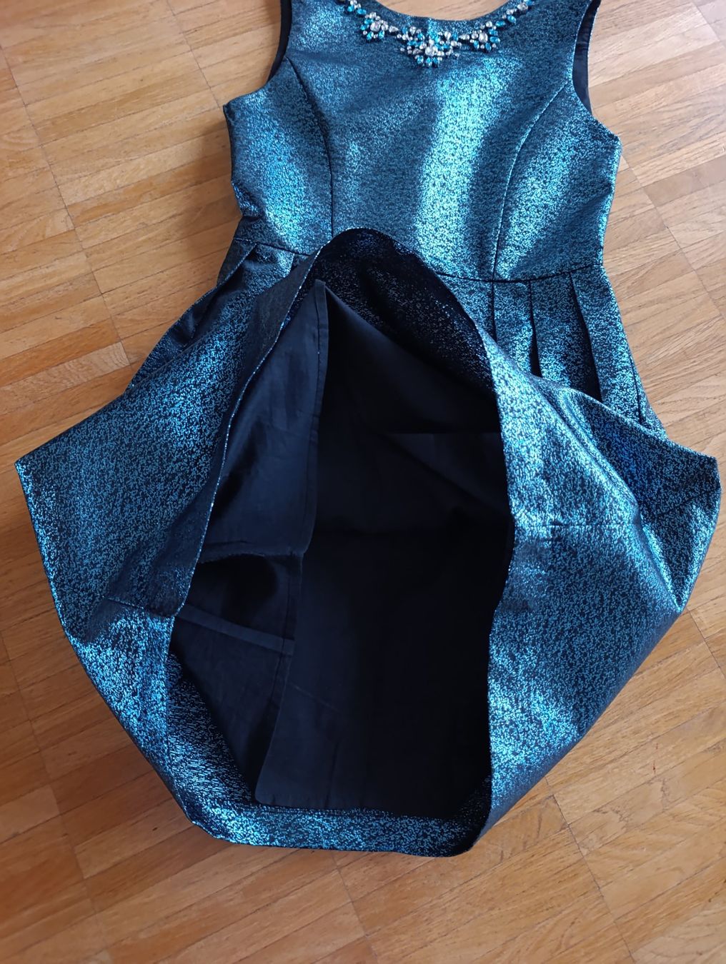 Vestiti & Gonne: Mädchen Glitzerndes FestKleid, Gr. 140 – Usato da Zürich venduto da mir_2kjl 3
