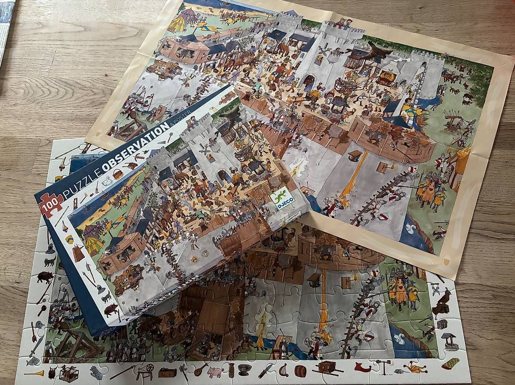 Djeco Puzzle: 100 er Puzzle Observation von DJECO – Usato da Kreuzlingen venduto da Brauni2010 1