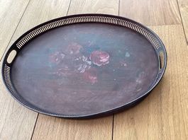 Vintage Servierblatt