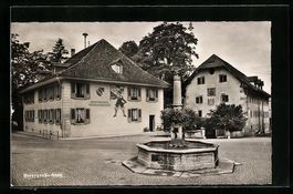 Herzogenbuchsee, Partie am Brunnen und G