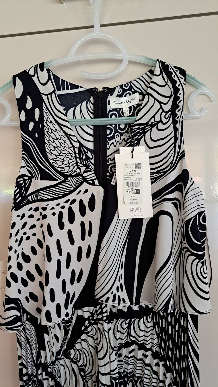Phase Eight Tute: Jumpsuit Mit Plissees / Phase Eight – Nuovo e nell'imballaggio originale da Elgg venduto da Semmerli 1