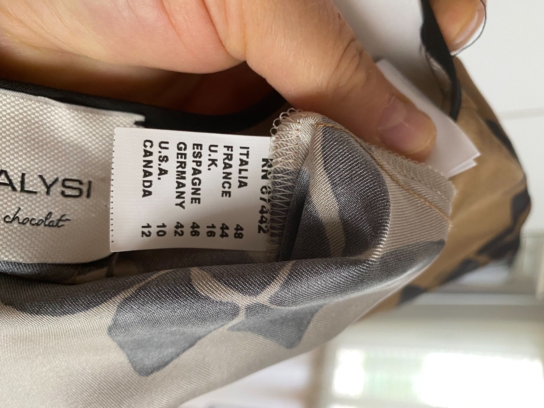 Vestiti: Kleid aus Seide – Nuovo (secondo la descrizione) da Subingen venduto da terli 8