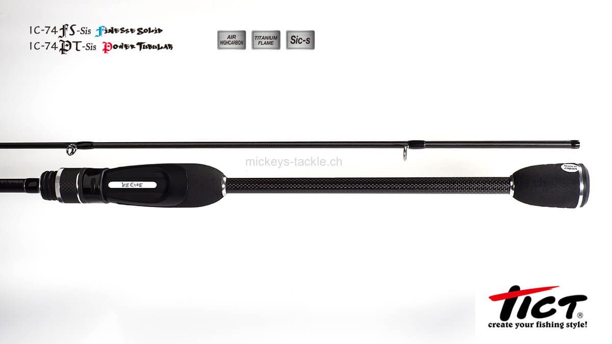 Canne da pesca: TICT ICECUBE IC-74PT-Sis Spinning Rod – Nuovo (secondo la descrizione) da Glattfelden venduto da BendtnerG