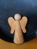 HOLZENGEL/ENGEL Weihnachten Dekor / kleiner Engel Holz