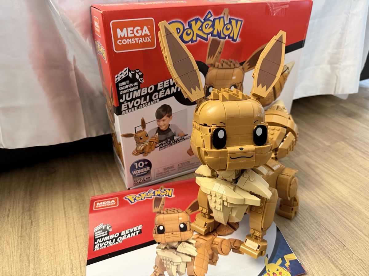 Mega Baukästen: Mega Construx Pokémon Jumbo Evoli Aufgestellt – Gebraucht aus Bern von Blueangel6 2