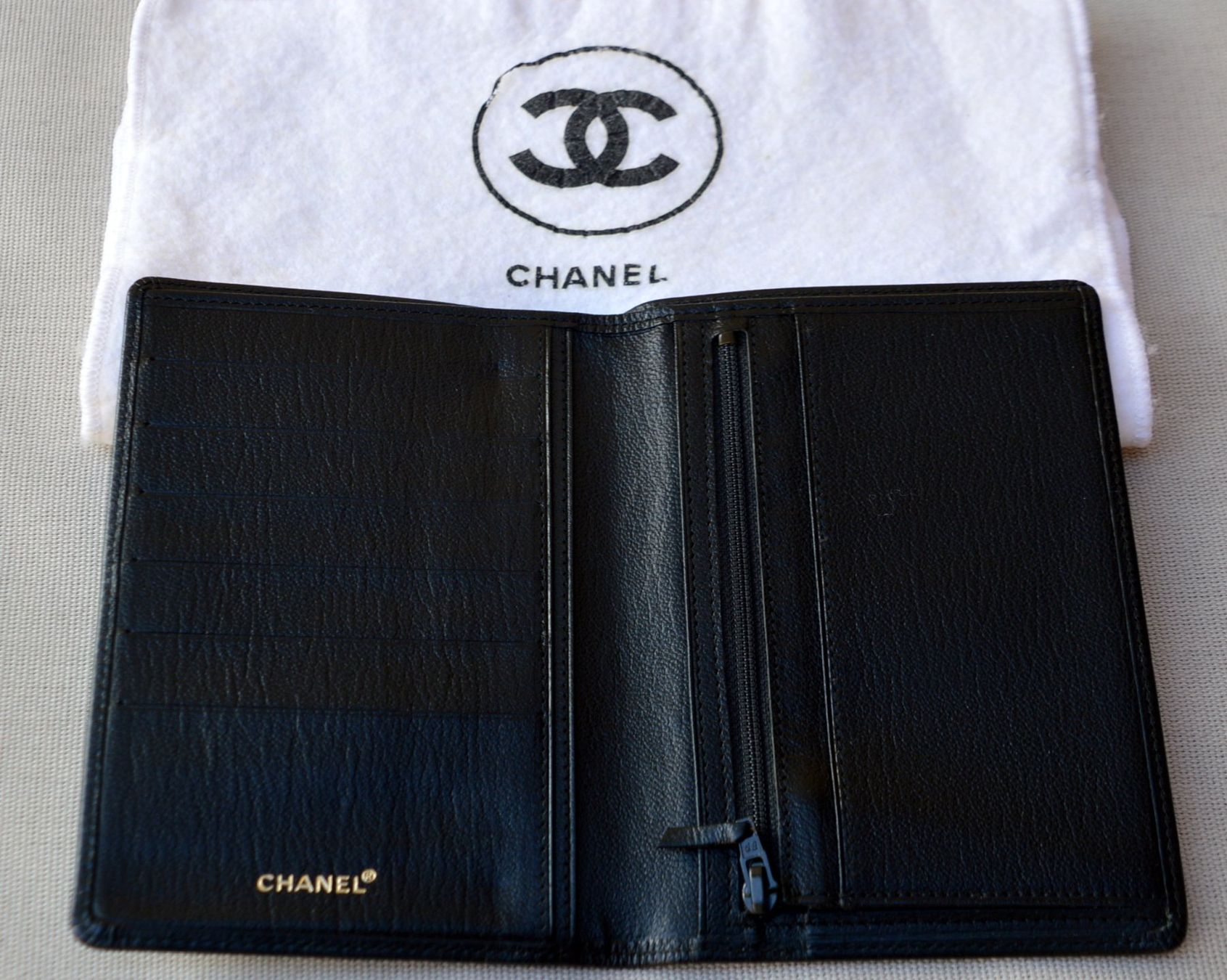 Chanel Portemonnaie: Portefeuille CHANEL Geldbörse Wallet – Gebraucht aus Collonges von Auganien 3