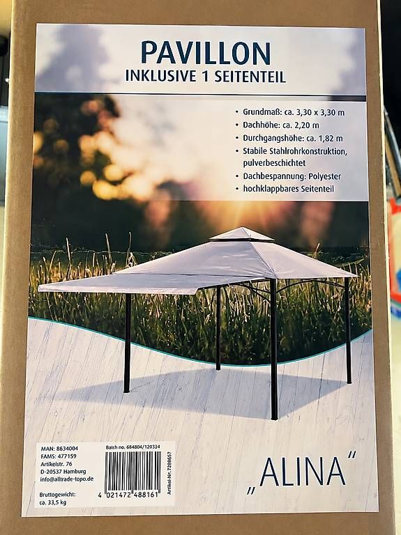 Tentes & Pavillons: PAVILLON – Neuf avec emballage d'origine à Alpnach Dorf par iva_f6z2