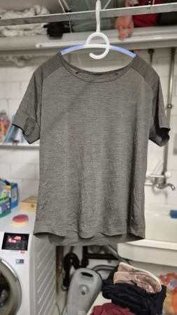 super.natural T-Shirt Damen Grösse L grau Merino 