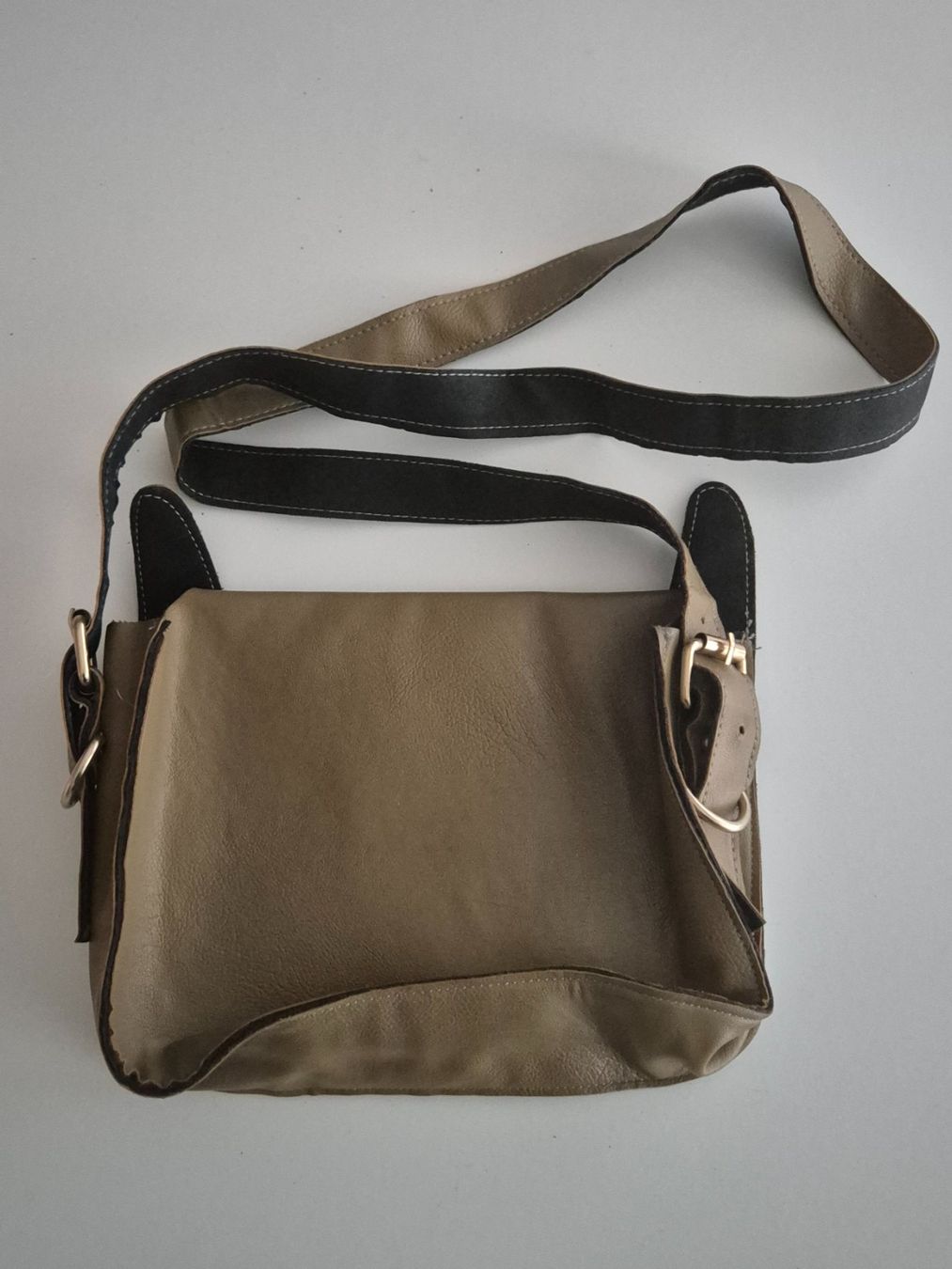 Borse: Tasche mit Eulen/Fuchs Gesicht Beige Braun – Usato da Zürich venduto da pau_y8mv 1