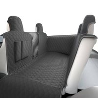Hunde-Reisesitzbezug PREMIUM Tesla Model 3/Y schwarz