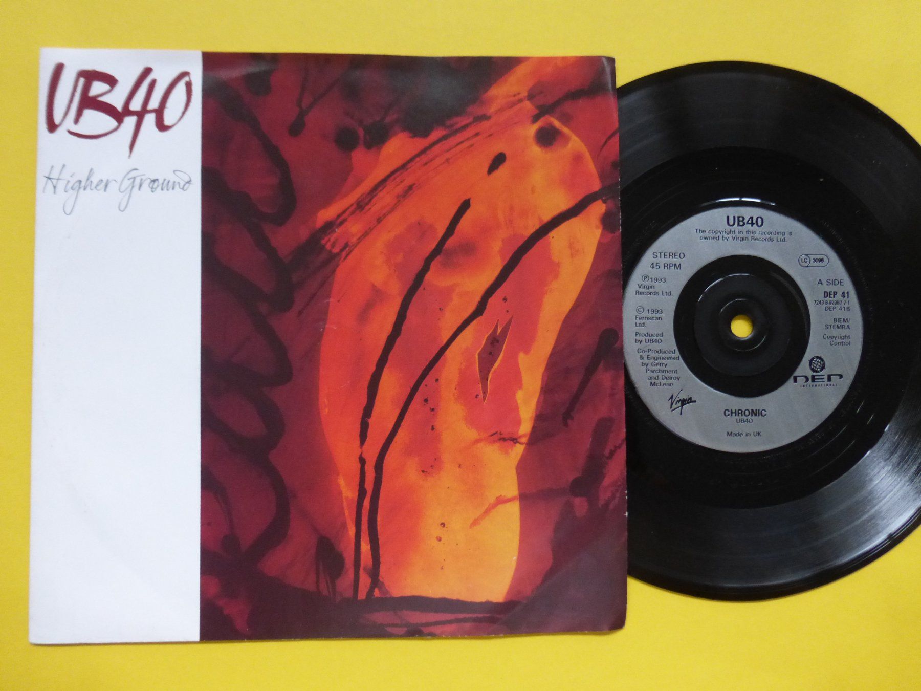Dischi in vinile: UB40 – Higher Ground – Usato da Zürich venduto da Swiss57