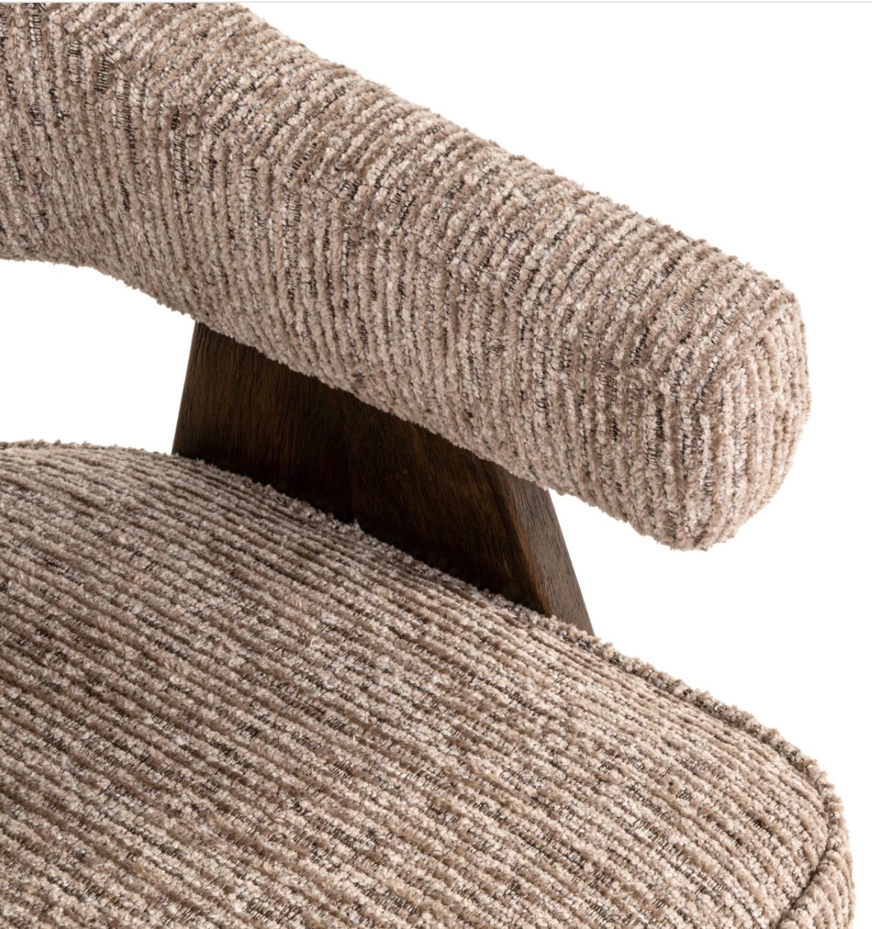Sedie: RICHMOND INTERIORS** Dining chair Mori mocca linear fire ret – Nuovo e nell'imballaggio originale da Ruswil venduto da Miami-2026 6