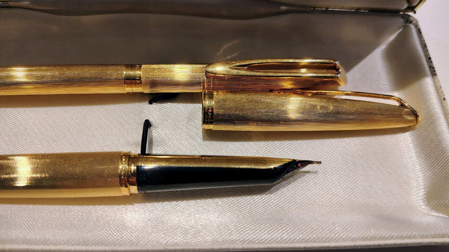 Waterman Sonstiges Schreiben & Zeichnen: Plume vintage avec sa boite plaqué or – Gebraucht aus Puidoux von Sophia70 3