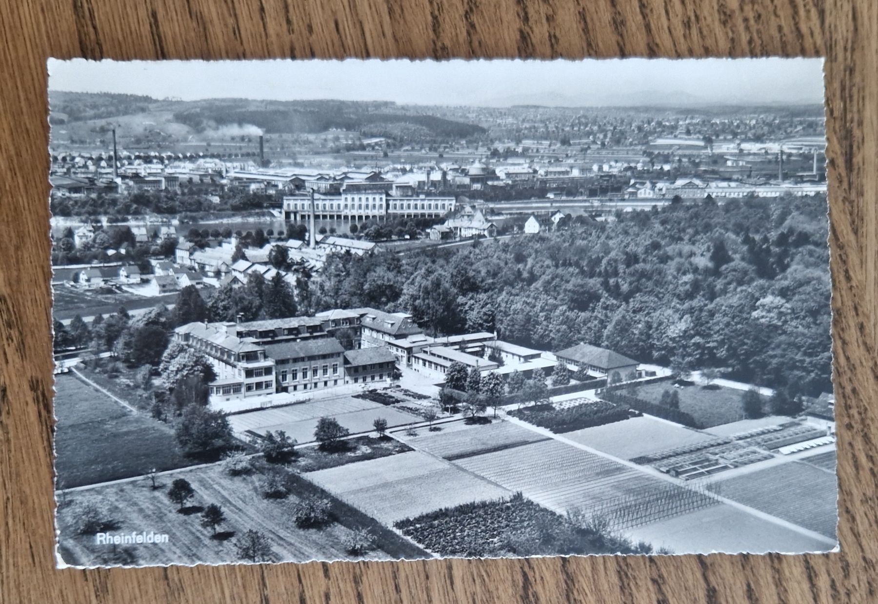 Cartoline postali: Rheinfelden 1957 – Usato da Ebikon venduto da Donar50