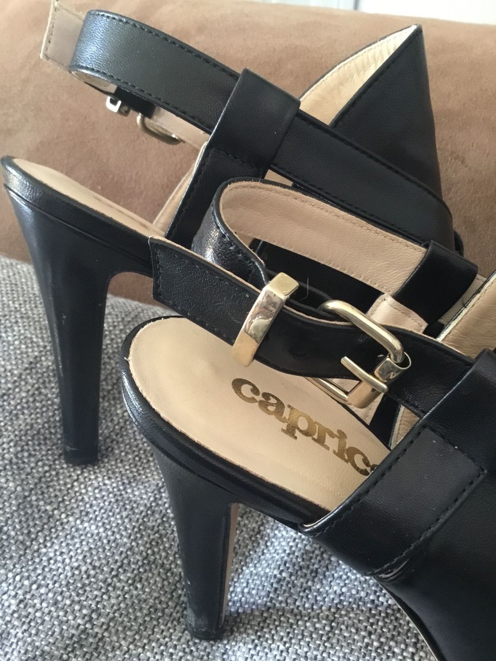 Scarpe da donna: High Heels Sandalette – Nuovo (secondo la descrizione) da Schlieren venduto da Jeajet 3