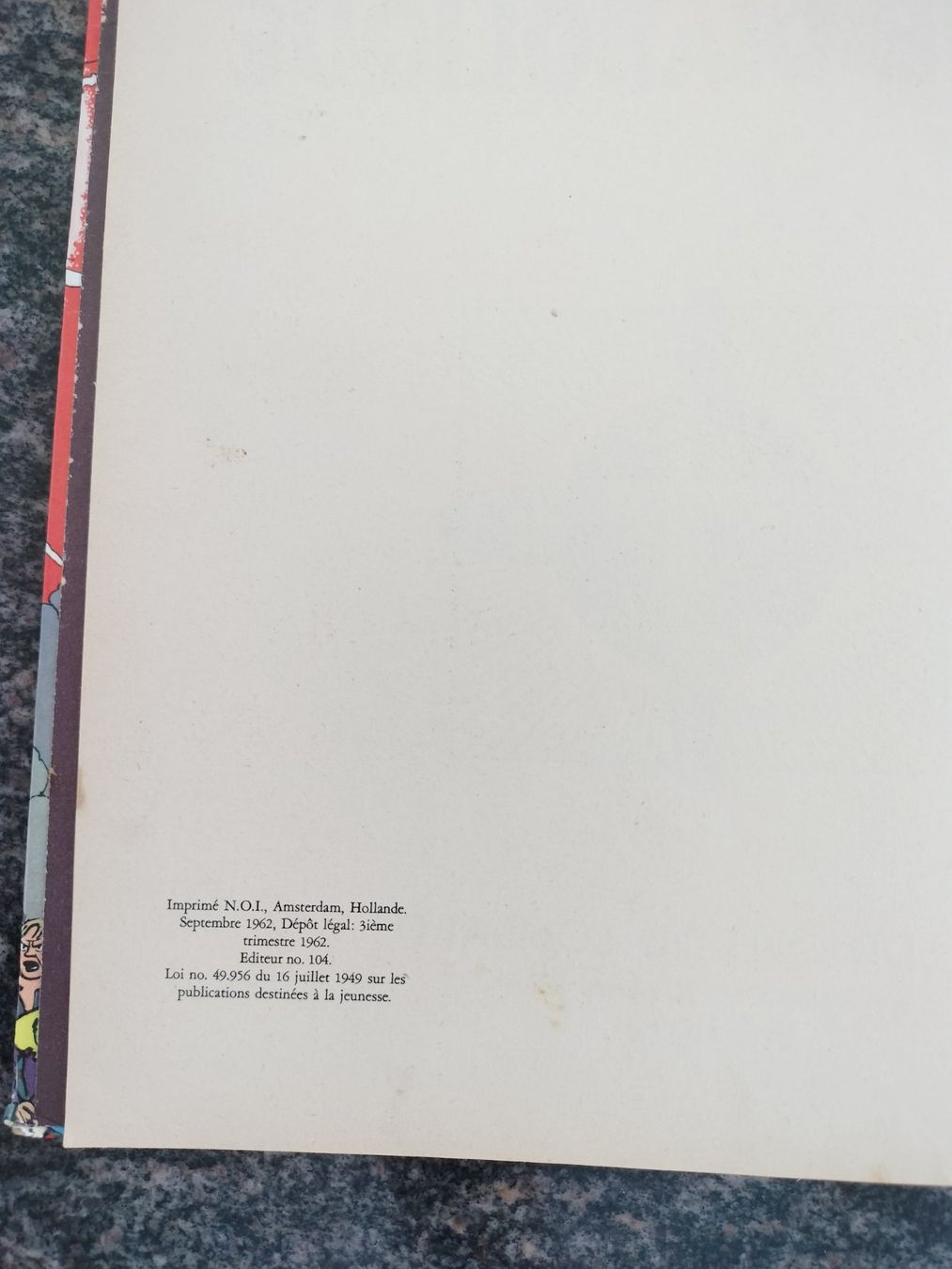 Comics: Le piège diabolique Blake et Mortimer EO 1962 – Gebraucht aus Cortaillod von rozinna 3
