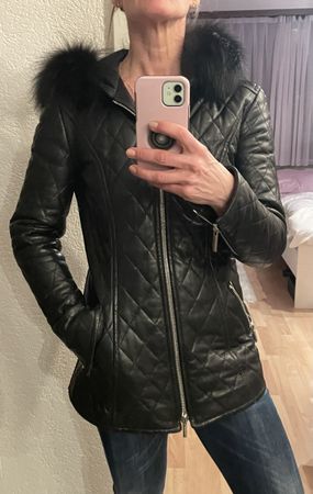 Lederjacke