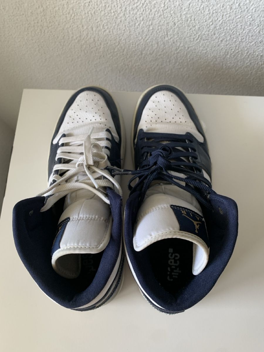 Jordan Herrenschuhe: Air Jordan 1 Mid Navy Gr.44 – Gebraucht aus Bachenbülach von Evolii7 4