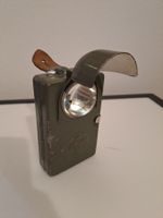 Militärtaschenlampe 70er Jahre, Vintage, gebraucht