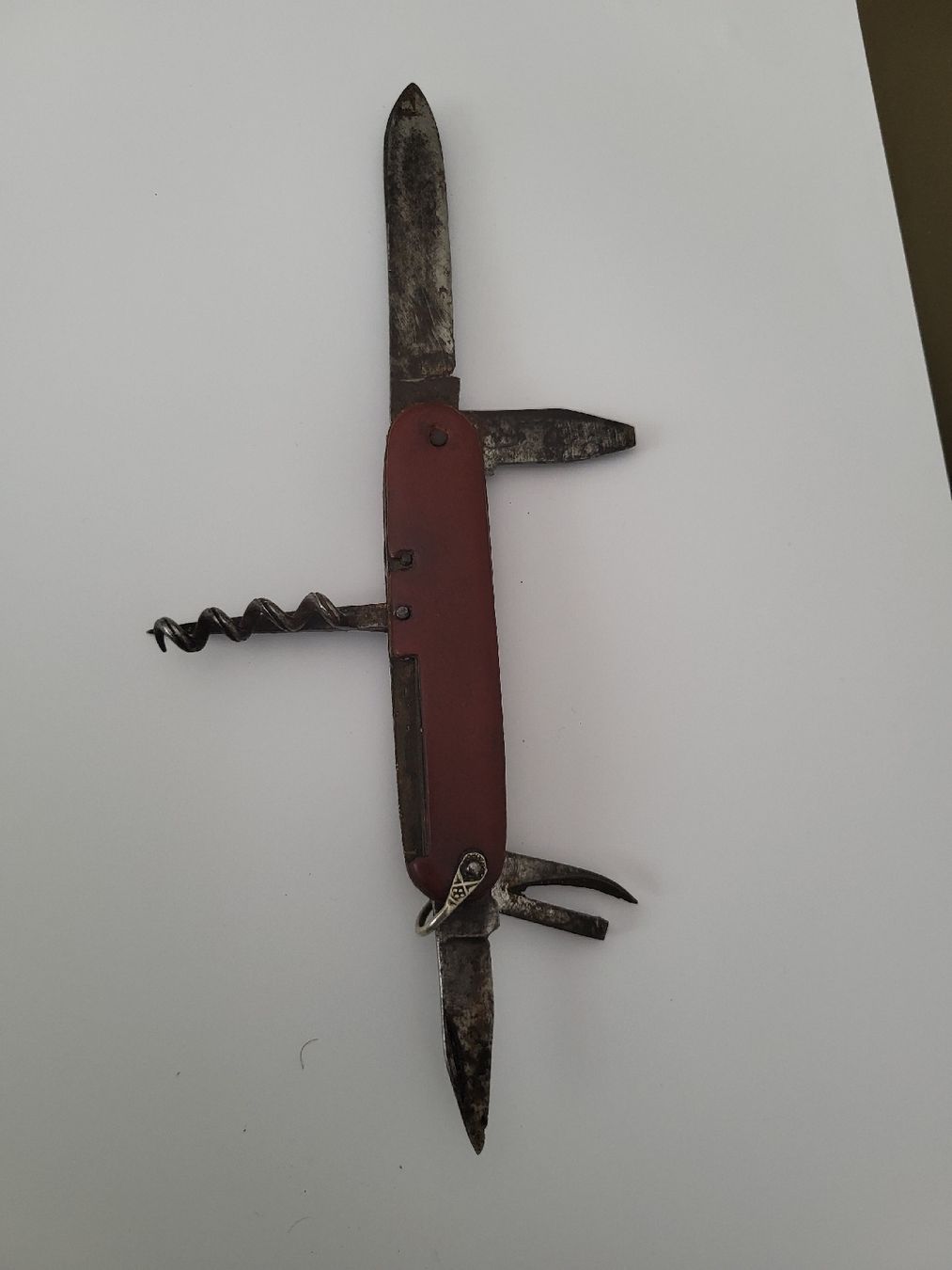 Schweizer Armee Coltelli tascabile: Taschenmesser rot mit Schweizer Kreuz  – Usato da nunningen venduto da mic_88k2 5