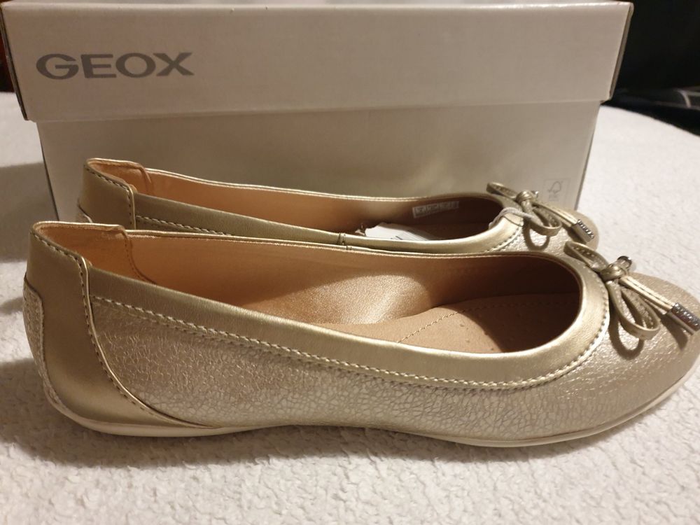 Geox Respira Ballerine 37 Neuve Beige Neu Und Originalverpackt In 