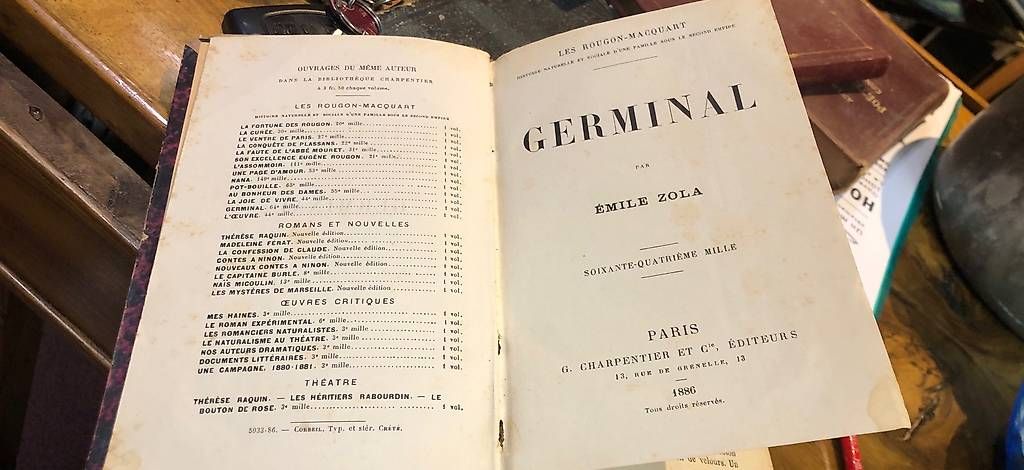 Libri: Germinal 1886 – Usato da La Chaux-de-Fonds venduto da reg_yw68 1