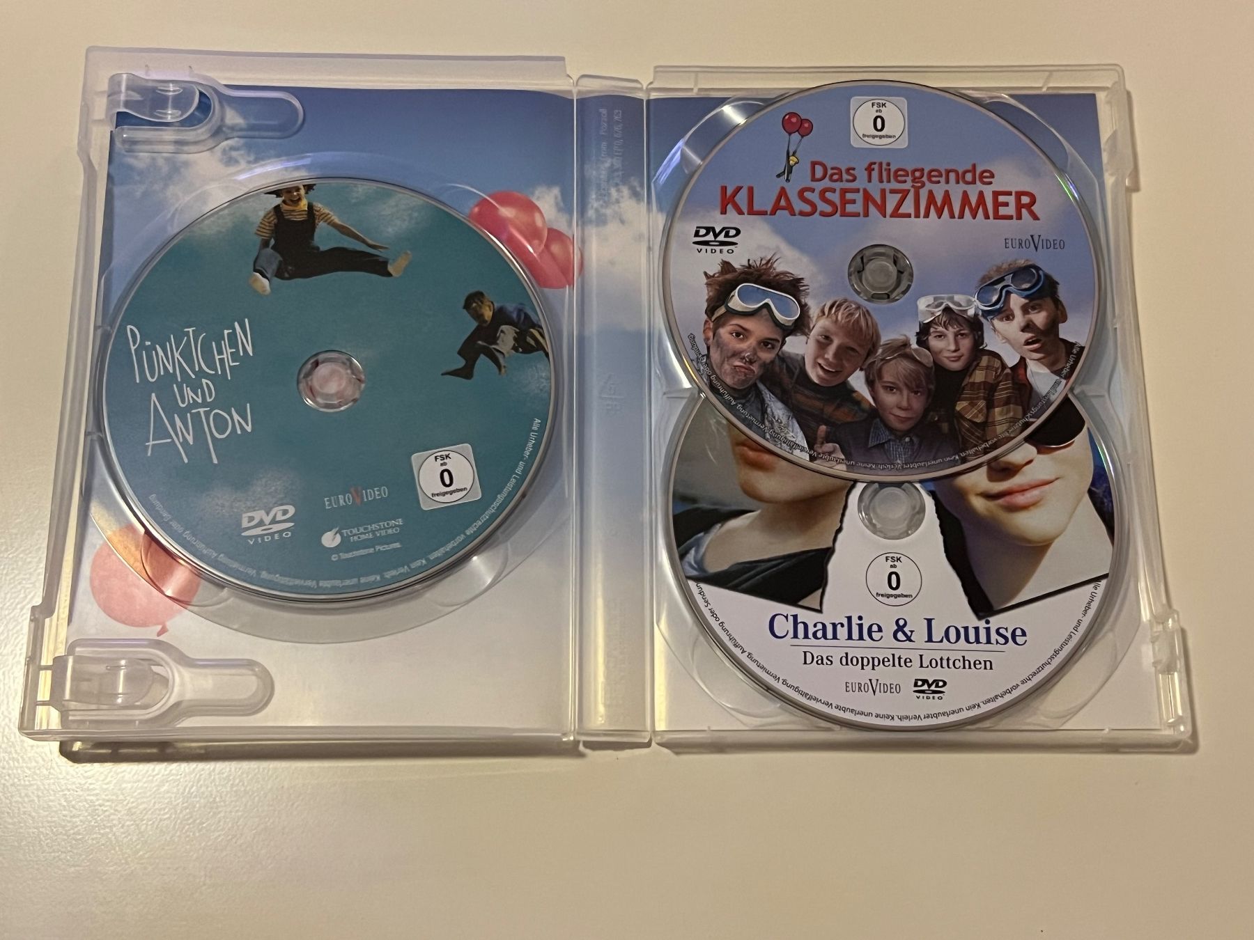 Tutti i DVDs: Erich Kästner Collection - 3 DVDs - – Usato da Altstätten SG venduto da sheamus 2