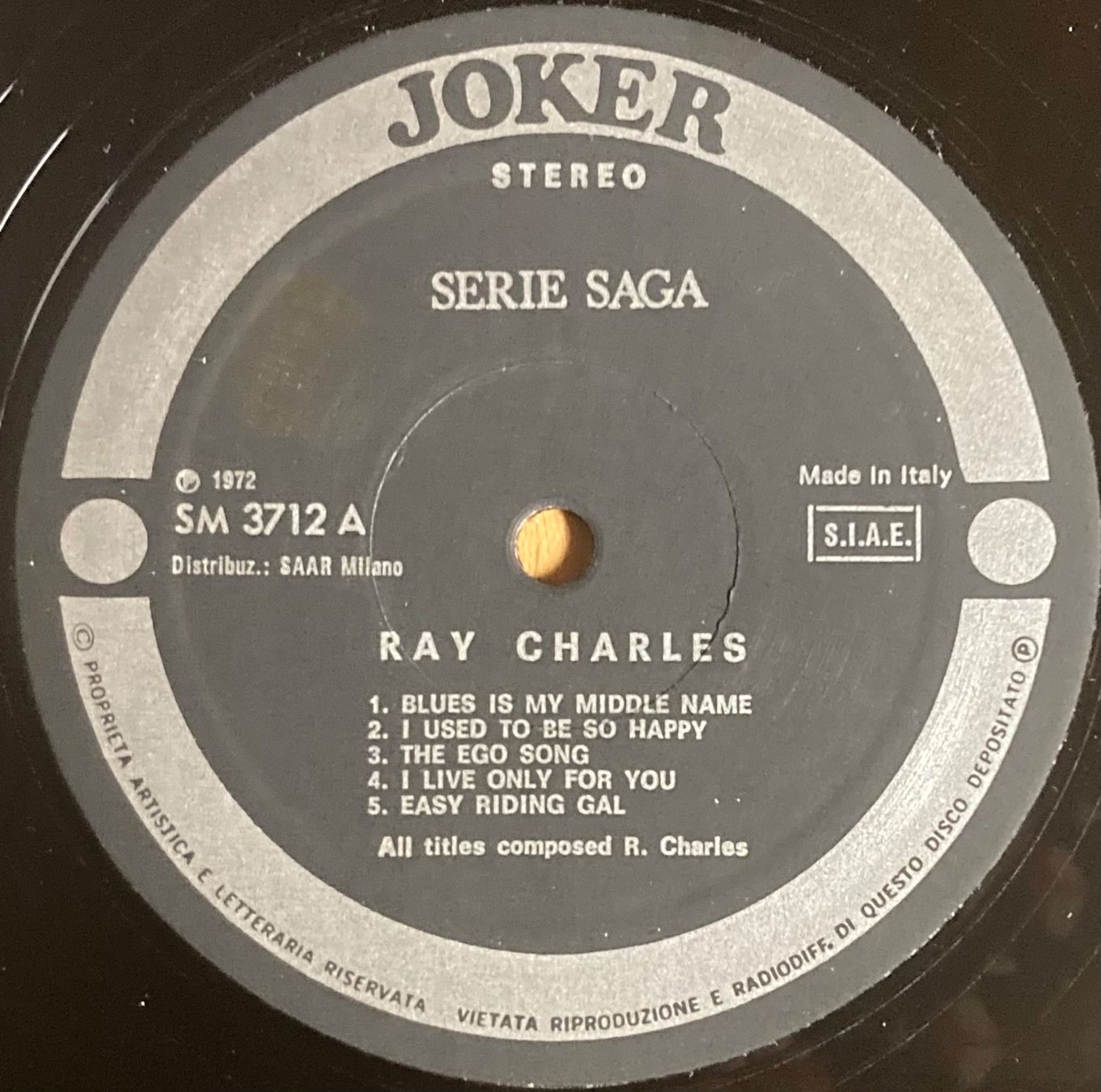 Dischi in vinile: RAY CHARLES - RAY CHARLES – Usato da Poliez-Pittet venduto da Newtown-Records 2