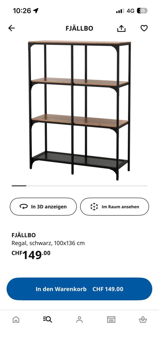 Ikea Regale: FJÄLLBO Regal Ikea – Gebraucht aus Bern von len_ql2t 1