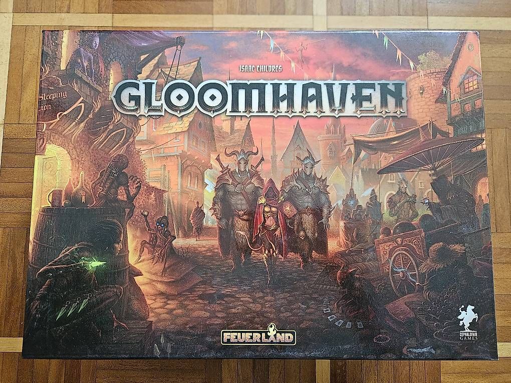 Giochi: Gloomhaven Brettspiel – Nuovo e nell'imballaggio originale da Basel venduto da and_gzk2