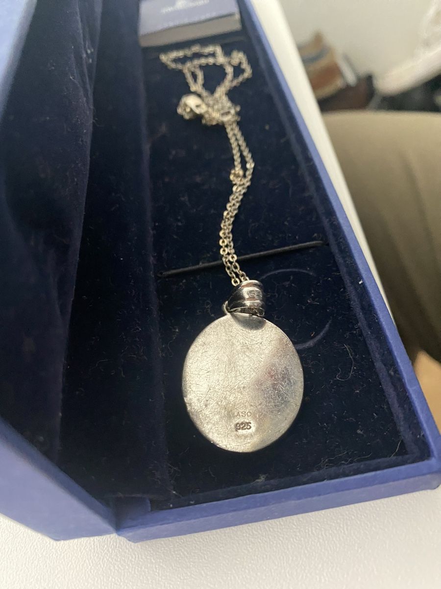 Swarovski Catenine: Swarovski - Halskette mit Anhänger – Usato da Wollerau venduto da shivago28 1