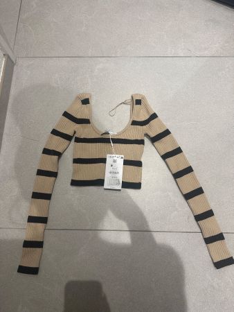 Bershka Oberteil, gestreift, Neu mit Etikett, XS!