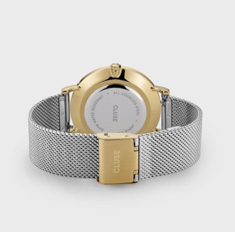 Cluse Orologi: Cluse Damen Armbanduhr silber-gold mit Etui - 425208 – Usato da Küssnacht am Rigi venduto da Good4Deckeli 6