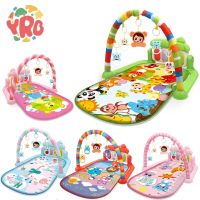 Multifunktionale Baby-Spielmatte mit Musik-Pedal-Klavier
