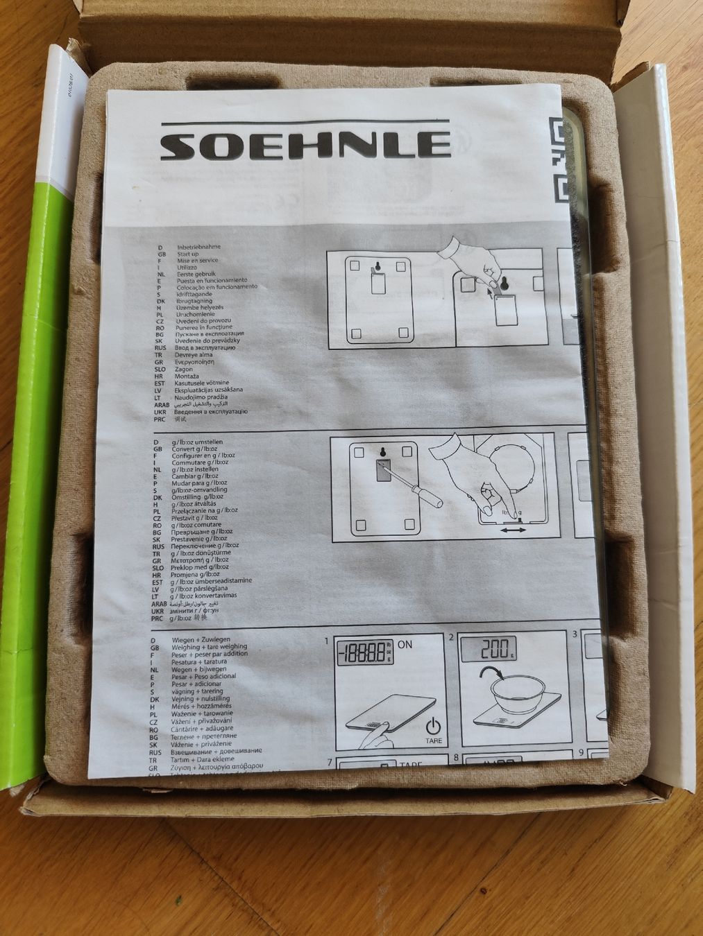 Soehnle Balances de cuisine: Soehnle Page Compact 300 Slate Kitchen Scale – D'occasion à Zürich par chu_dn2x 4