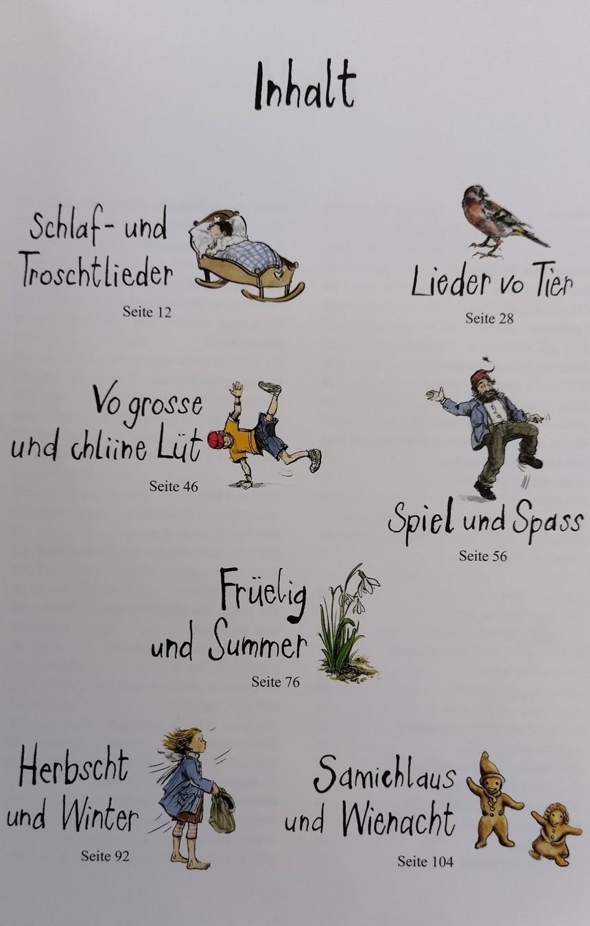 Bücher: Schweizer Kinderlieder / Buch 2017 / Schwizer Chinderlieder – Gebraucht aus Bellach von JingleJerry 2