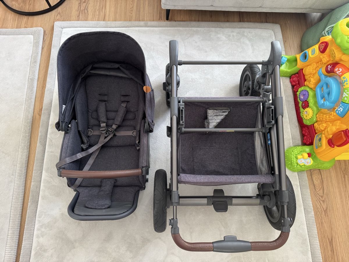 ABC Design Carrozzine: Kinderwagen ABC Design dunkelgrau – Usato da Gossau SG venduto da andi578 3