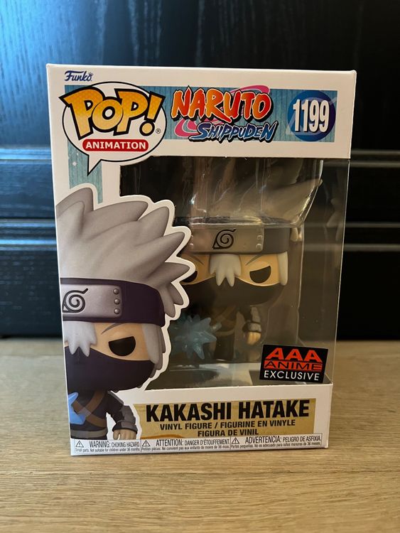Naruto POP! Animation Kakashi Hatake Exclusive Vinyle Figurine N°1199
