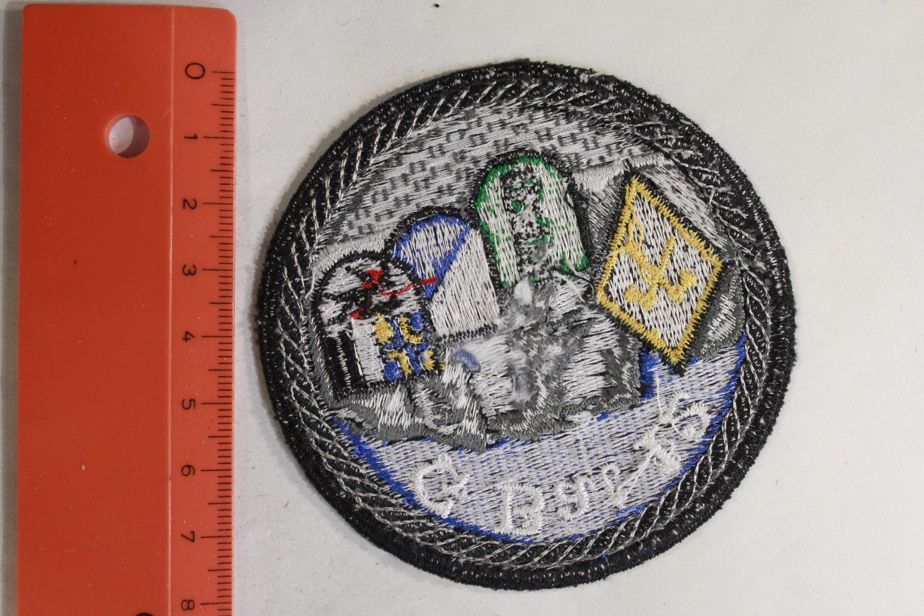 Schweizer Armee Placchette & Badge: G Bat 12 – Usato da La plaine venduto da 762 1