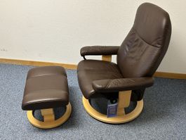 Stressless Sessel mit Hocker Consul Classic M mit 70% Rabatt