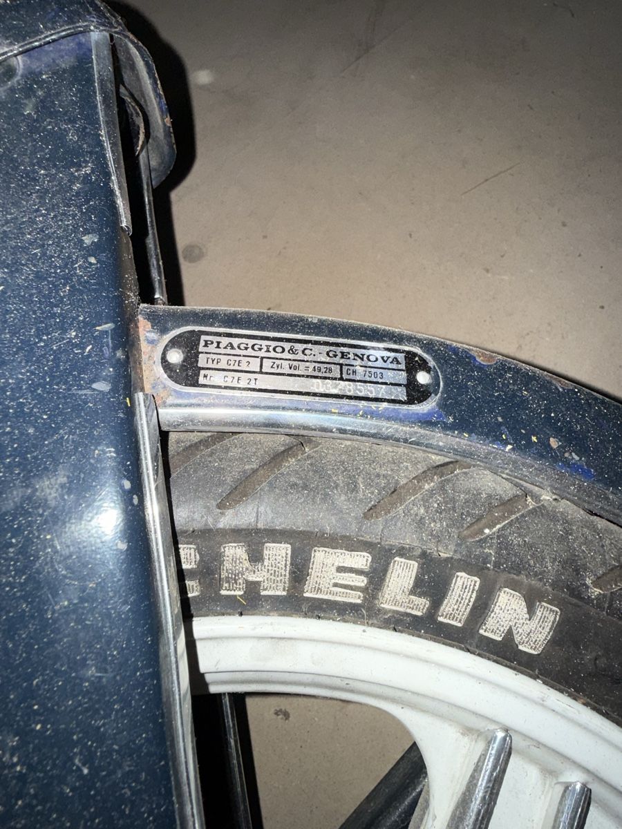Piaggio Ciclomotori: Mofa Piaggio Ciao Rahmen – Difettoso da Linden venduto da Robin.36 3
