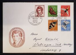 B310) 1955 Pro Juventute  FDC Kt. 60. -