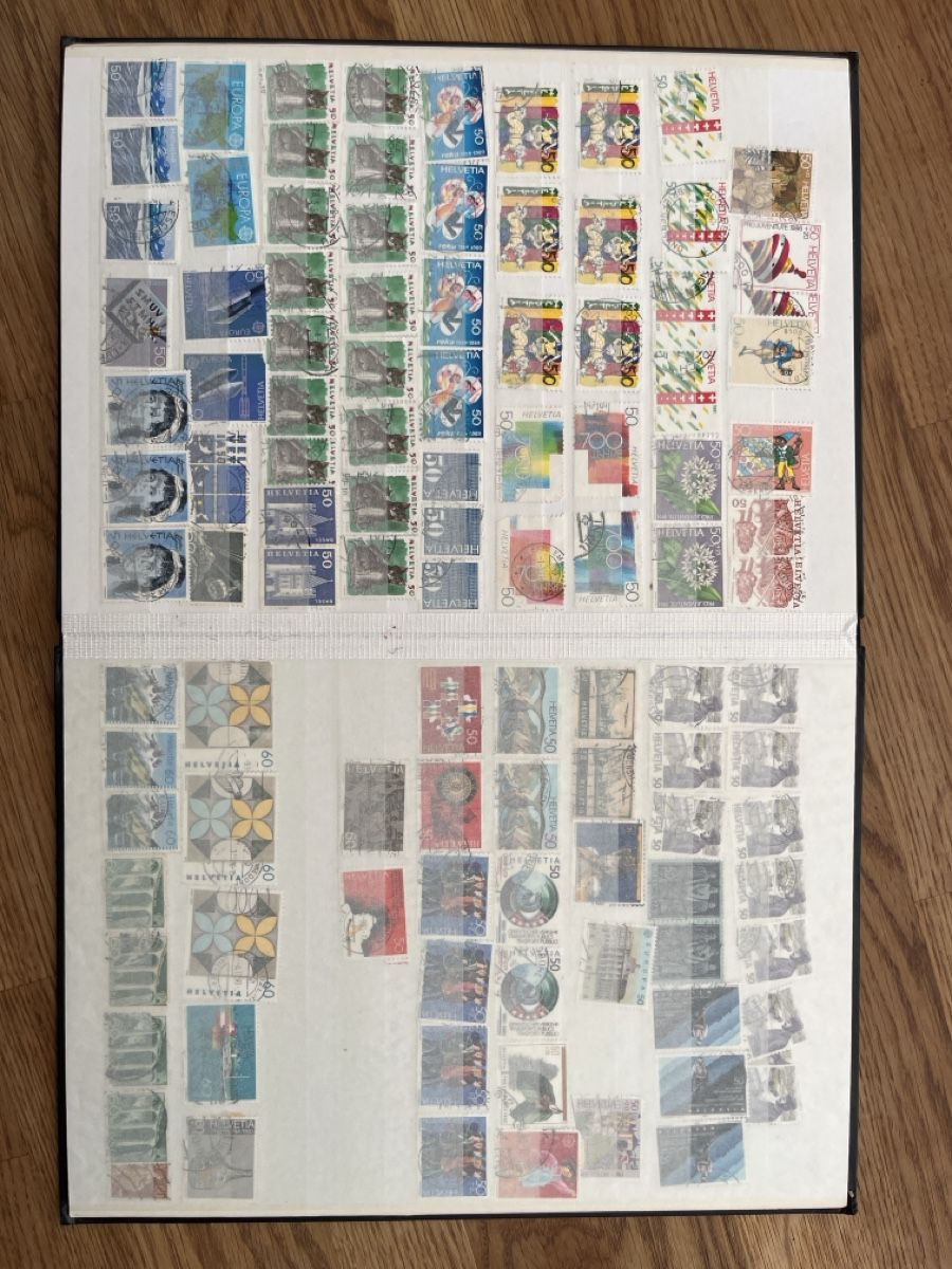 Tous les timbres: Briefmarken Album, div. Marken – D'occasion à Sursee par abcdxyz 6