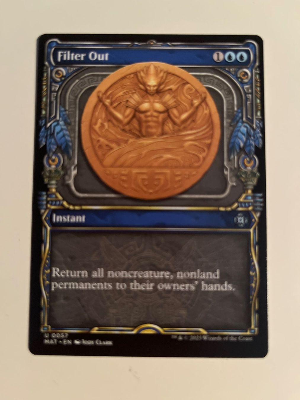 Magic The Gathering Carte collezionabili: 1 x Filter Out - Magic: The Gathering - MtG – Usato da Kriens venduto da Shadi1980