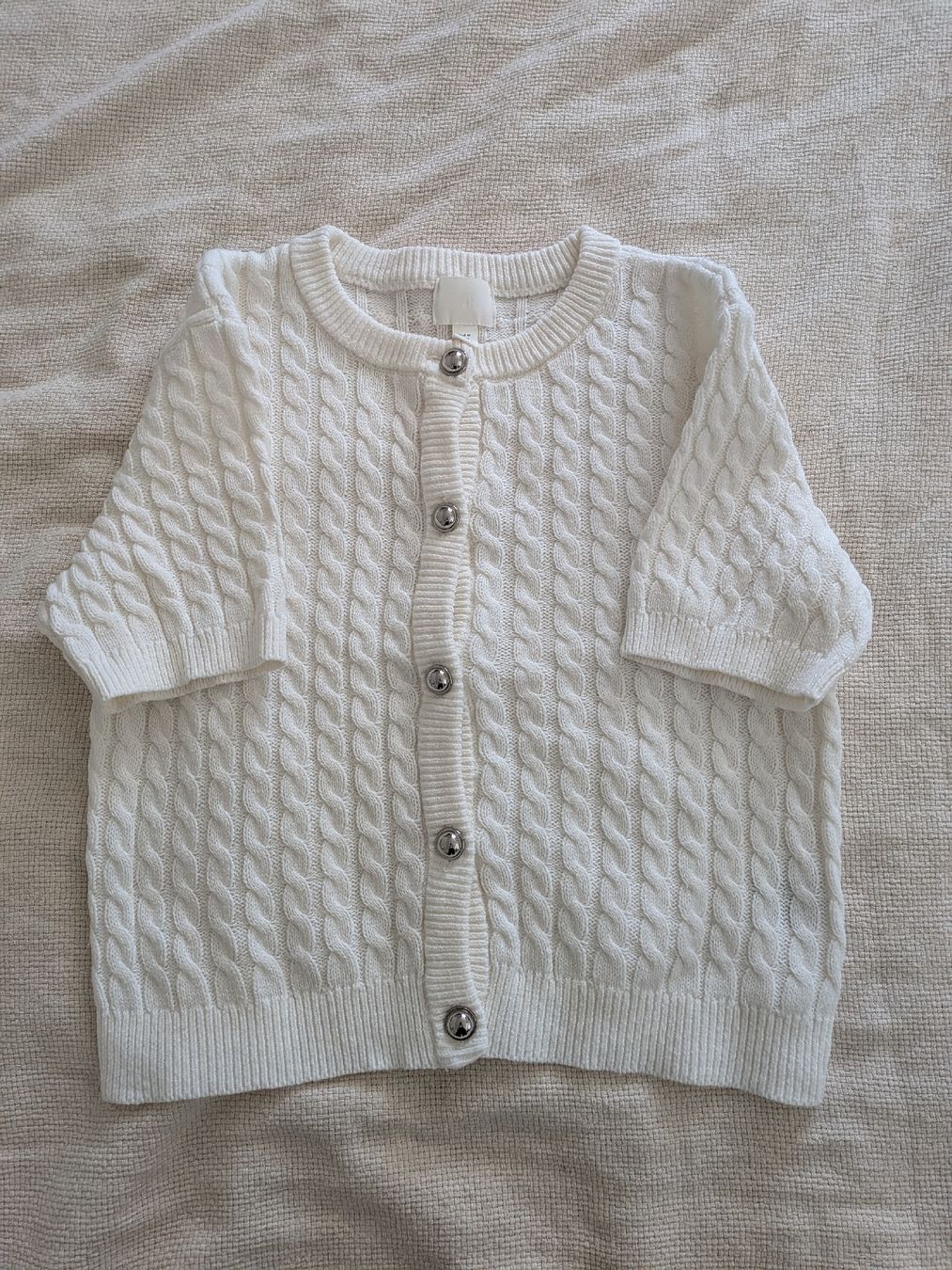 H&M Maglioni & Felpe: Strickjacke H&M weiss, Grösse M – Nuovo (secondo la descrizione) da Schwerzenbach venduto da dorys_wardrobe 5